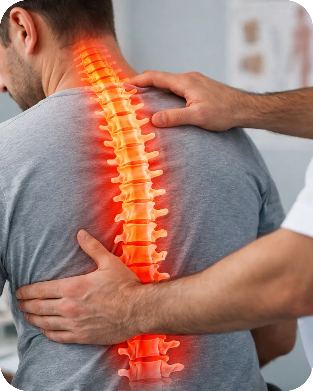 علاج العمود الفقري